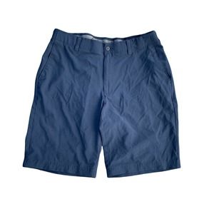 Ben Hogan Performance Men's‎ Shorts Flat Front Golf Navy Blue Size 34 Stretch